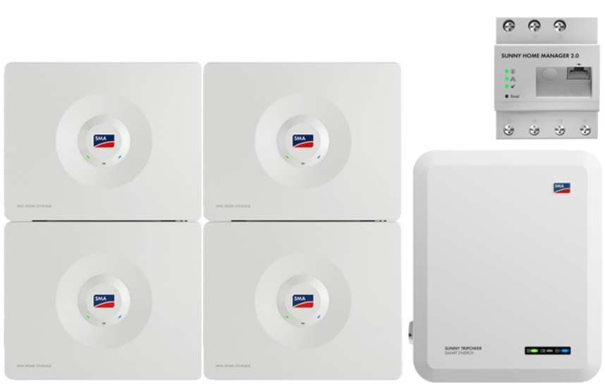 System: SMA Sunny Tripower 10,0 Smart Energy + SMA Home Storage 13.12 kWh