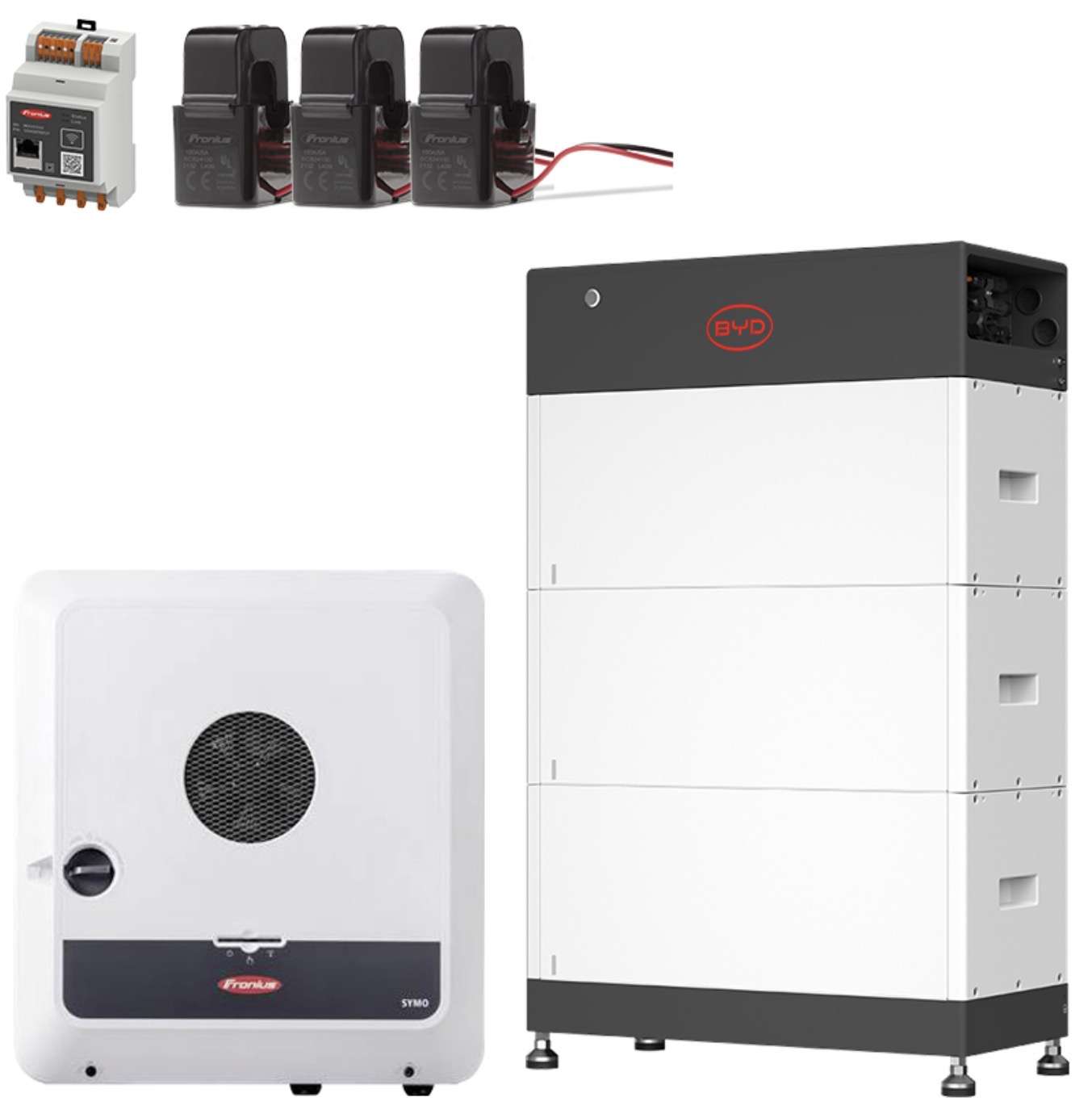 System: Fronius Symo GEN24 8,0 + BYD 7.7 (HVS+)
