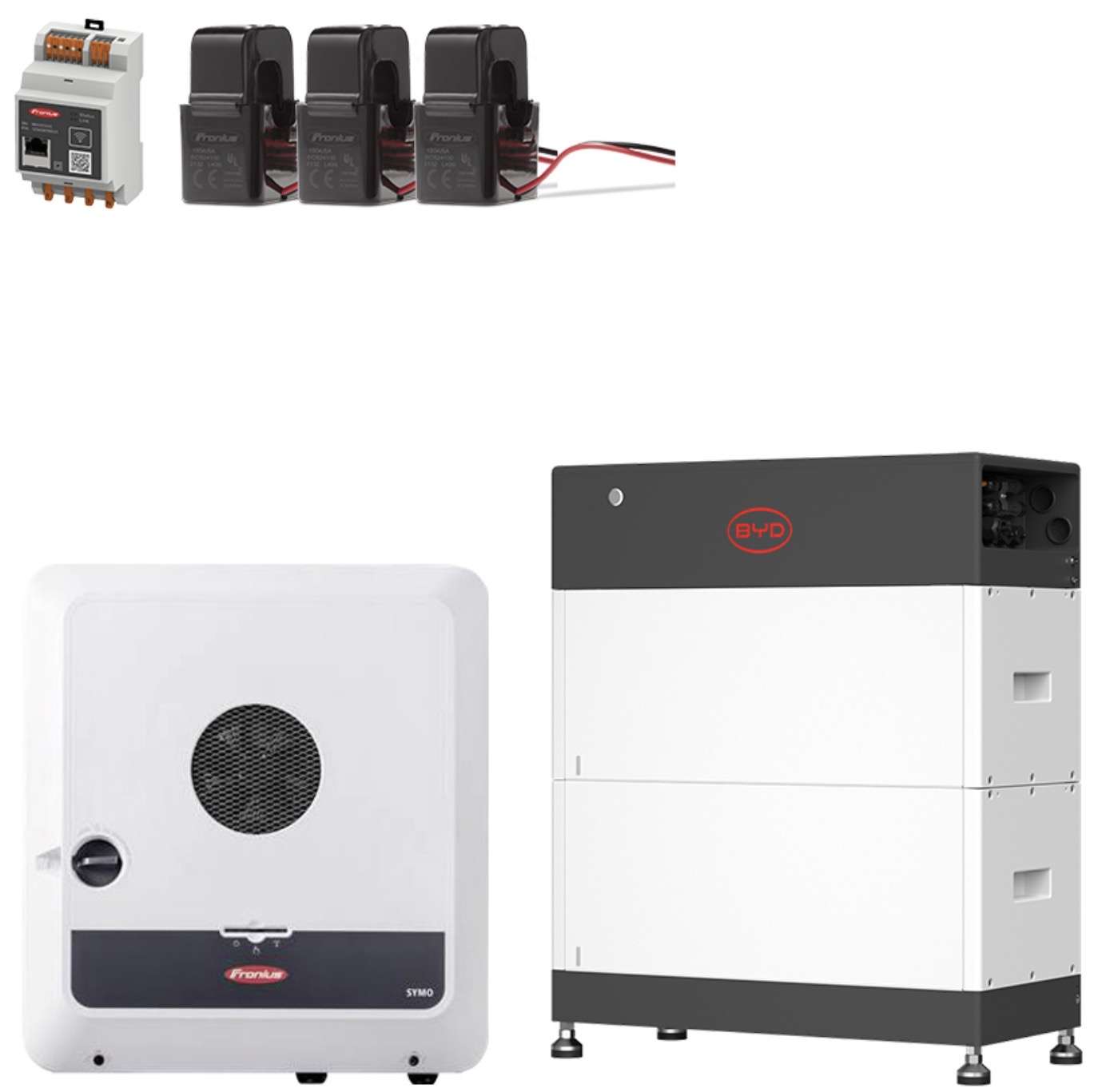System: Fronius Symo GEN24 8,0 + BYD 5.1 (HVS+)