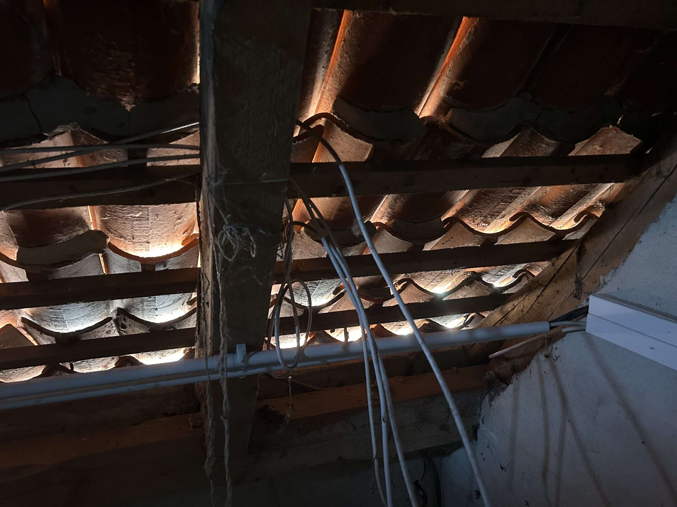 Wenn der Schnee ins Haus weht…