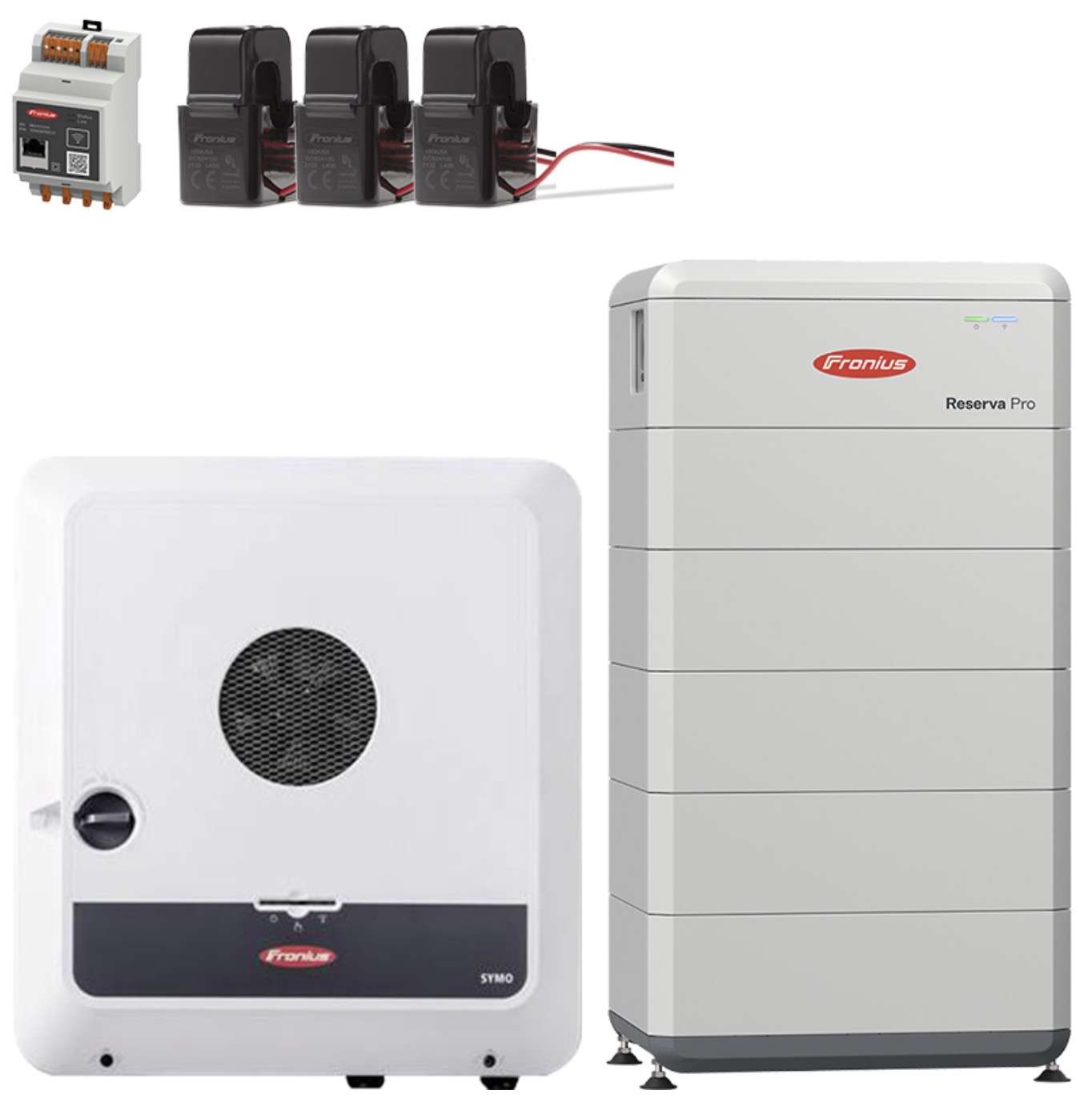 System: Fronius Symo GEN24 12,0 kW Plus + Reserva Pro 20.0
