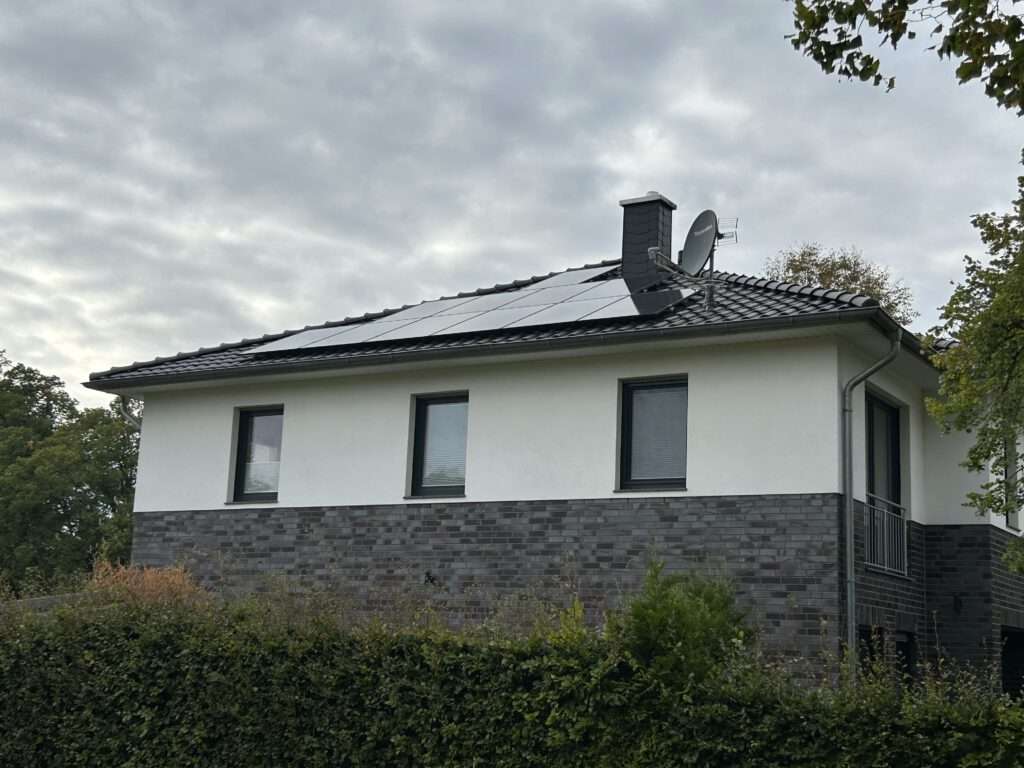 Verden Bei diesem Spitzdach war die Dachplanung eine Millimeterarbeit, insgesamt sehr gelungen finden wir.