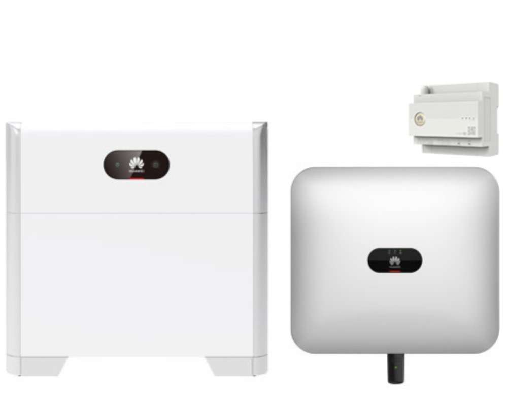 System: Huawei SUN2000-10KTL-M1 + LUNA2000-5-S0 (5 kWh) + EMMA-A02